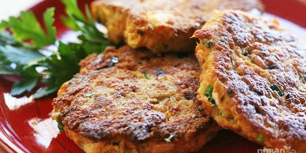 Рецепт котлетки из лосося
