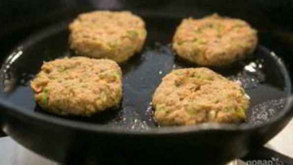 котлетки из лосося