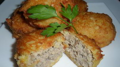 Котлетки под шубкой