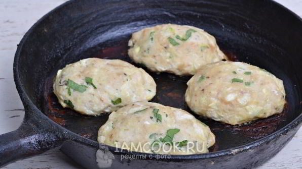 котлеты диетические рыбные