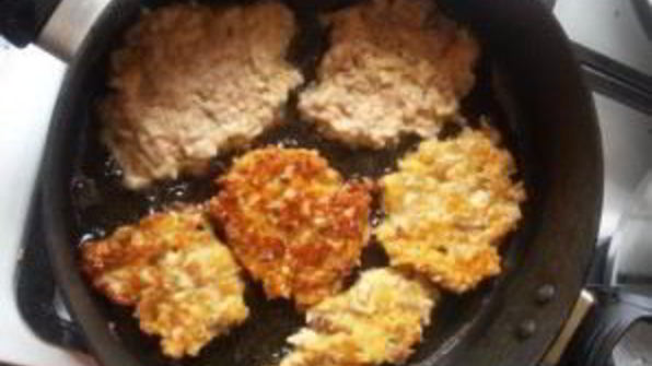 котлеты из фарша нерки