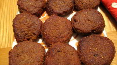 Котлеты из фасоли с киноа