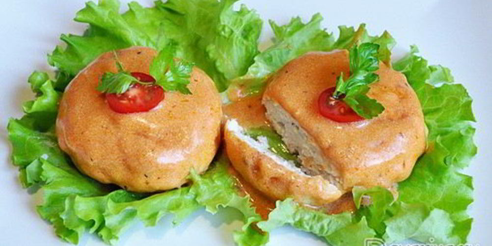 Рецепт котлеты из индейки в томатно-сливочном соусе