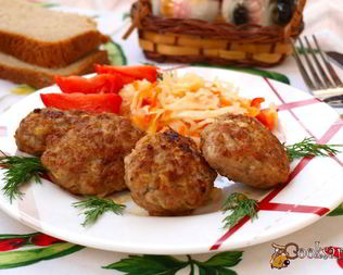 Котлеты из индюшиного фарша на сковороде