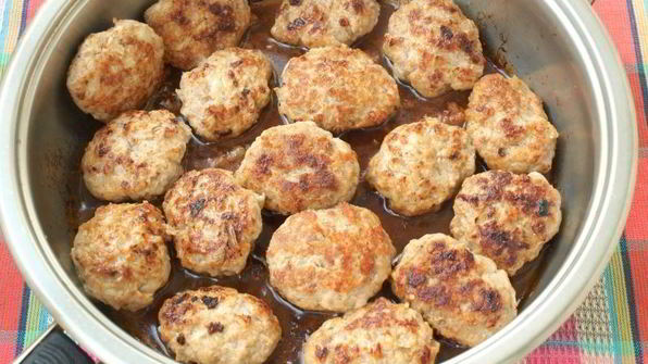 котлеты из индюшиного фарша на сковороде