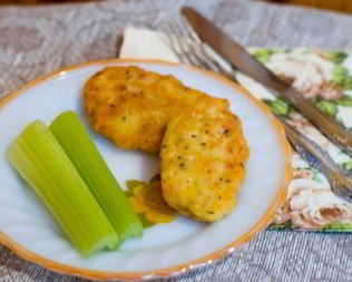 Котлеты из кальмаров в духовке