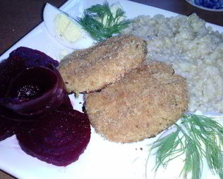 Котлеты из хека в духовке