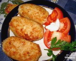 Котлеты из консервированной горбуши