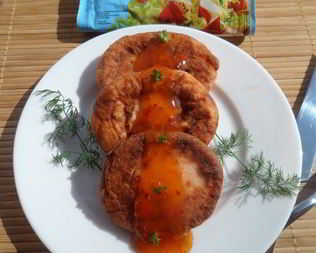 Котлеты из крабового мяса