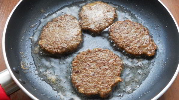 котлеты из куриной печени и свинины