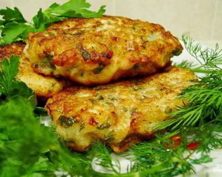 Котлеты из кусочков филе