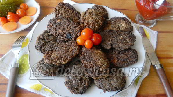 котлеты из ливера