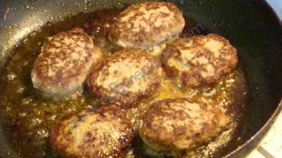 Котлеты из мяса кабана
