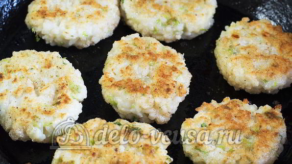 котлеты из рисовой каши