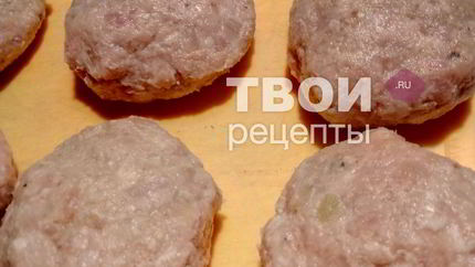 Котлеты из свинины
