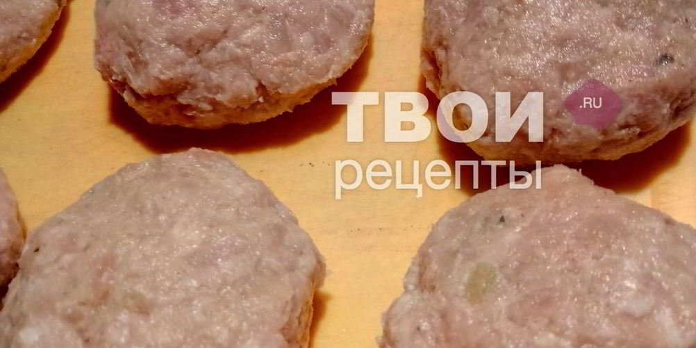 Рецепт котлеты из свинины