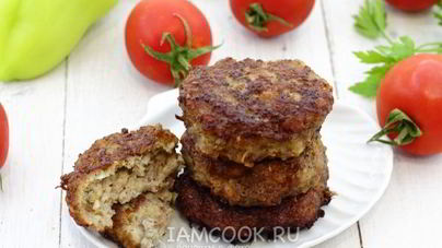 Котлеты из свиного фарша