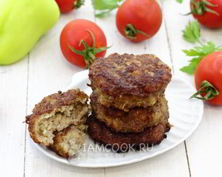 Котлеты из свиного фарша