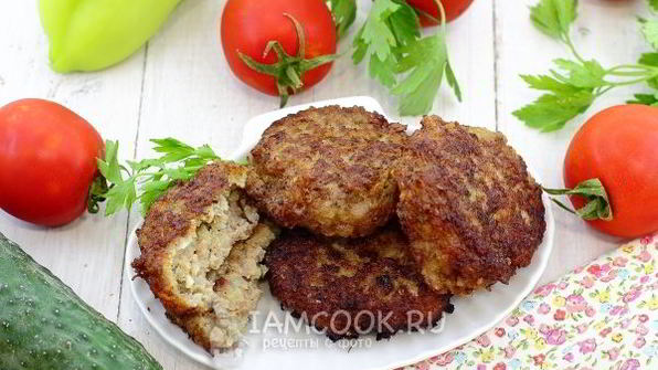 котлеты из свиного фарша