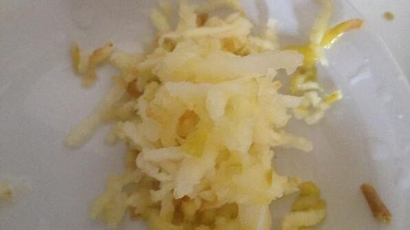 котлеты из цуккини с копченными мидиями