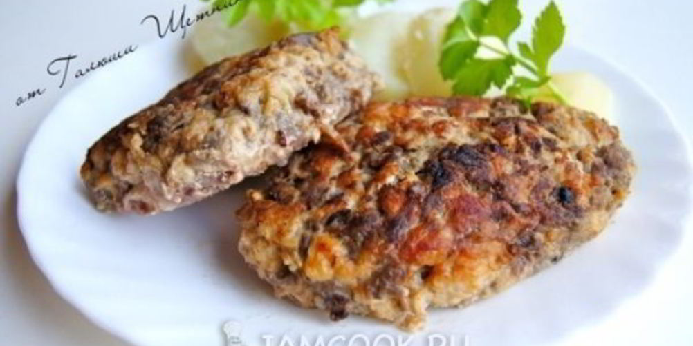 Рецепт котлеты с куриными сердечками