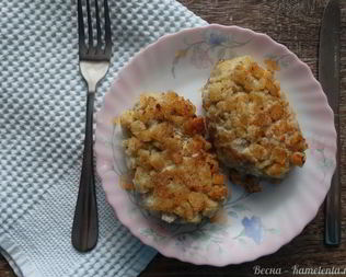 Котлеты в сложной панировке