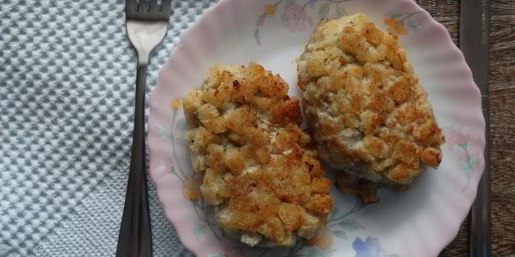 Рецепт котлеты в сложной панировке
