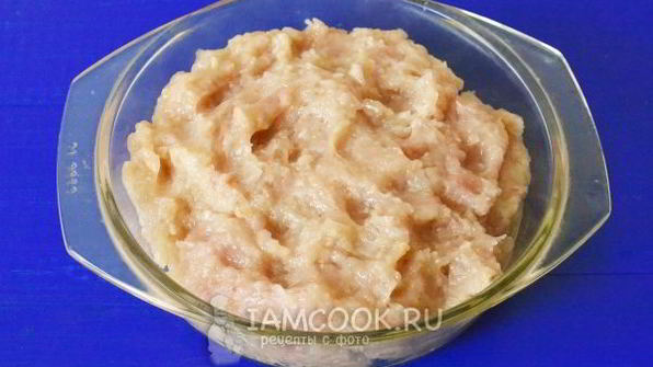 куриные котлеты с грибами