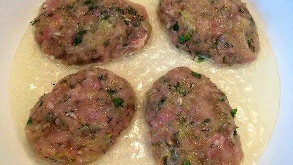 куриные котлеты с кабачком