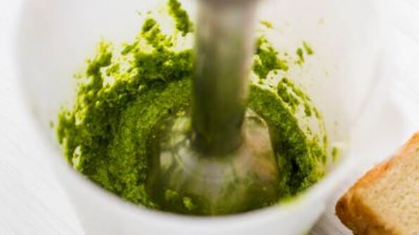 куриные котлеты с песто