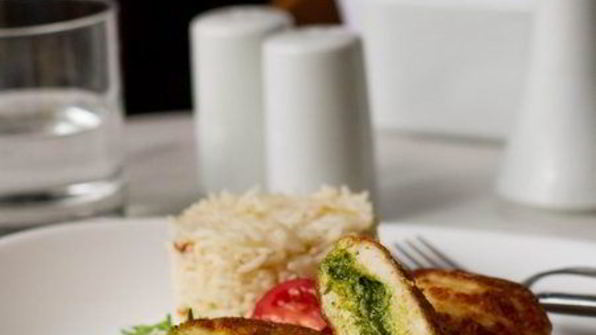 куриные котлеты с песто