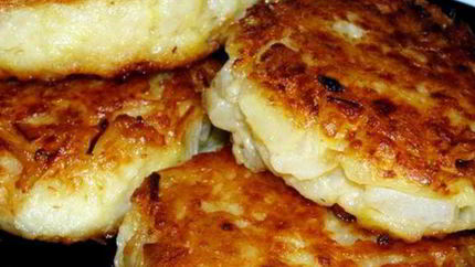 Луковые котлеты