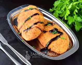 Морковные котлеты