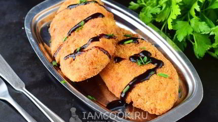 Морковные котлеты