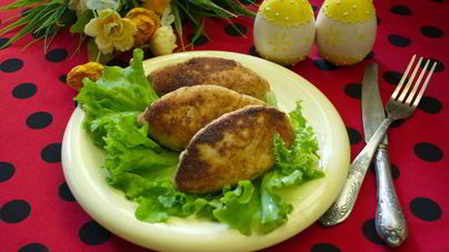 Необычные котлеты с мясным фаршем