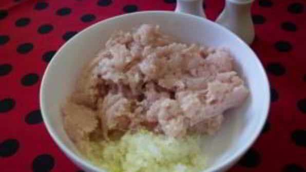 необычные котлеты с мясным фаршем