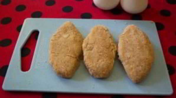 необычные котлеты с мясным фаршем