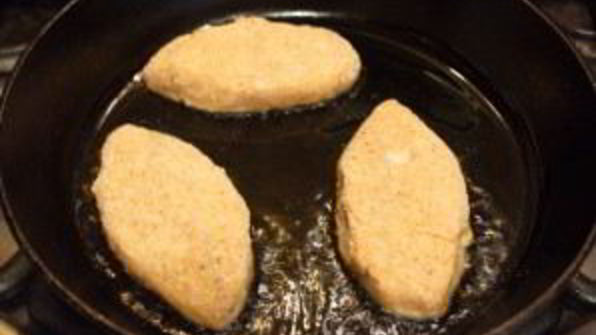 необычные котлеты с мясным фаршем