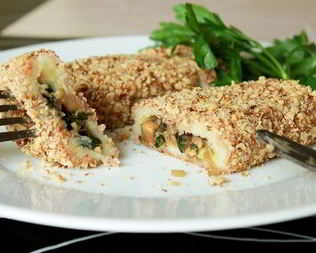 Овощные котлетки в ореховой корочке