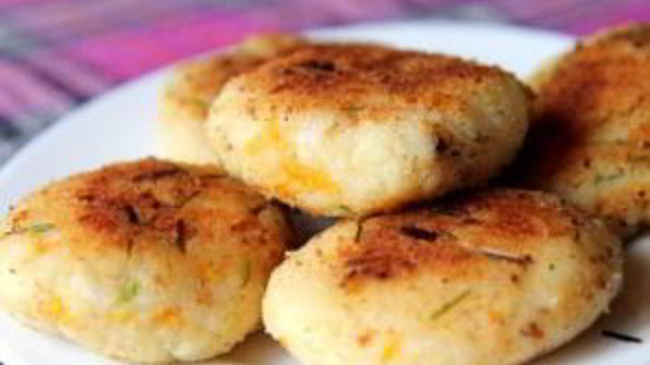 постные котлеты из риса