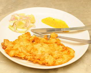 Рыбные котлеты из филе минтая