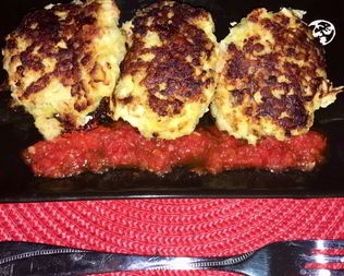 Рыбные котлеты из трески