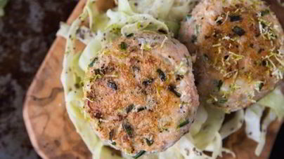 Рыбные котлеты с капустой