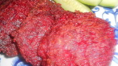 Свекольные котлеты