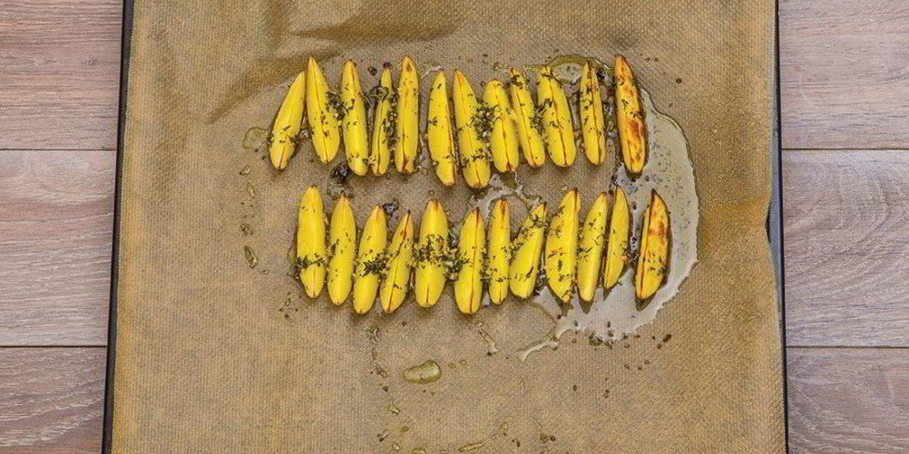 Рецепт свиные котлеты с тархуном и картофелем