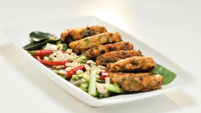 Тод Ман Пла — тайские рыбные котлетки