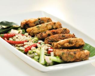 Тод Ман Пла — тайские рыбные котлетки