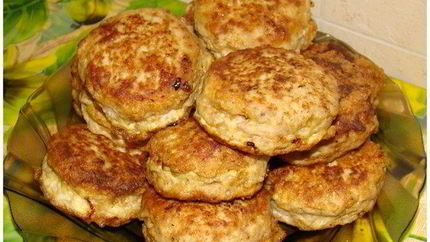 Вафельные котлеты