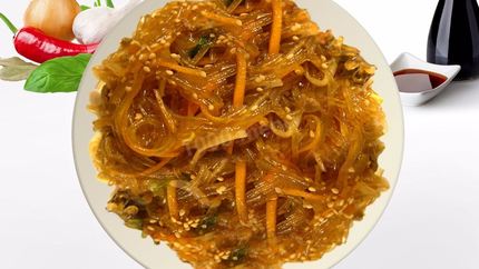 Крахмальная лапша по-китайски