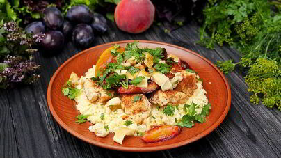 Кускус с курицей